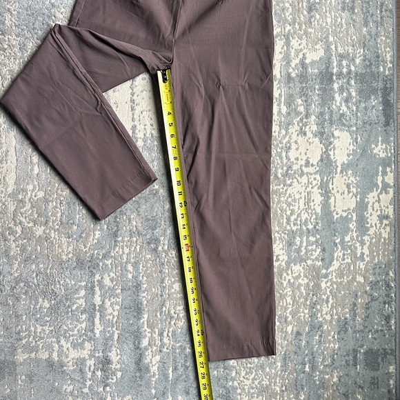 Violets & Roses Soft Stretch Pants | Size 12 | Mauve Taupe / Cocoa Plum - Picture 5 of 6